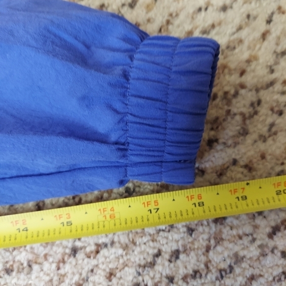 Vintage USA Sports Club Wind Jacket Adult Size Medium Track Windbreaker Zip 90s - Picture 12 of 15